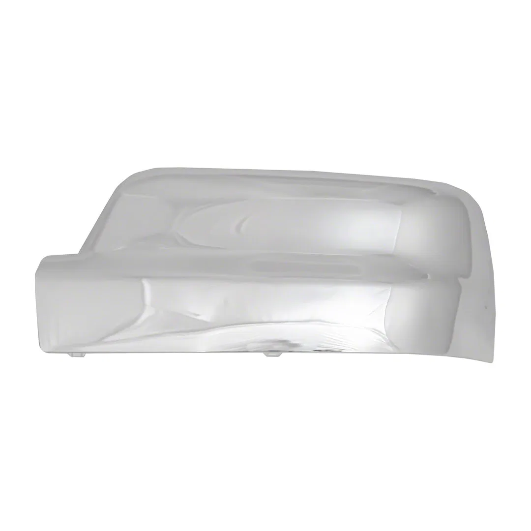 CCIMC67535 – COAST2COAST Exterior Mirror Cover, Top Half Cover Chrome ABS Plastic Set Of 2 Without Turn Signal Cutout